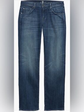 7 For All Mankind Austyn Jeans Men’s 36 Relaxed Straight Leg Stretch Denim